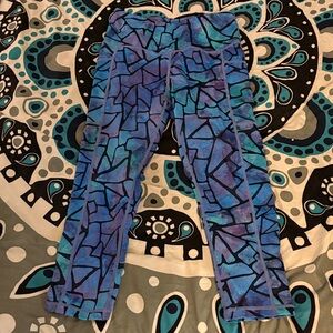 Constantly Varied Gear Stained Glass Capri Leggings